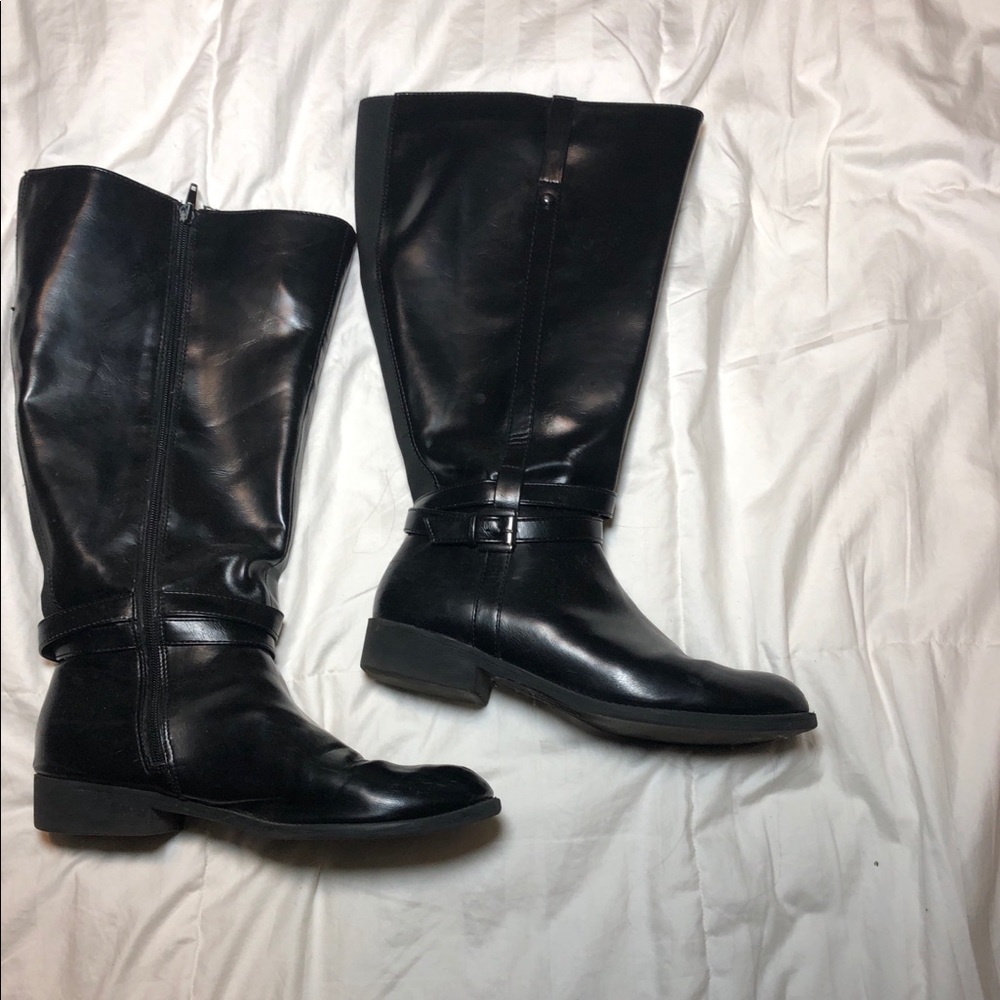 Wide calf boots
